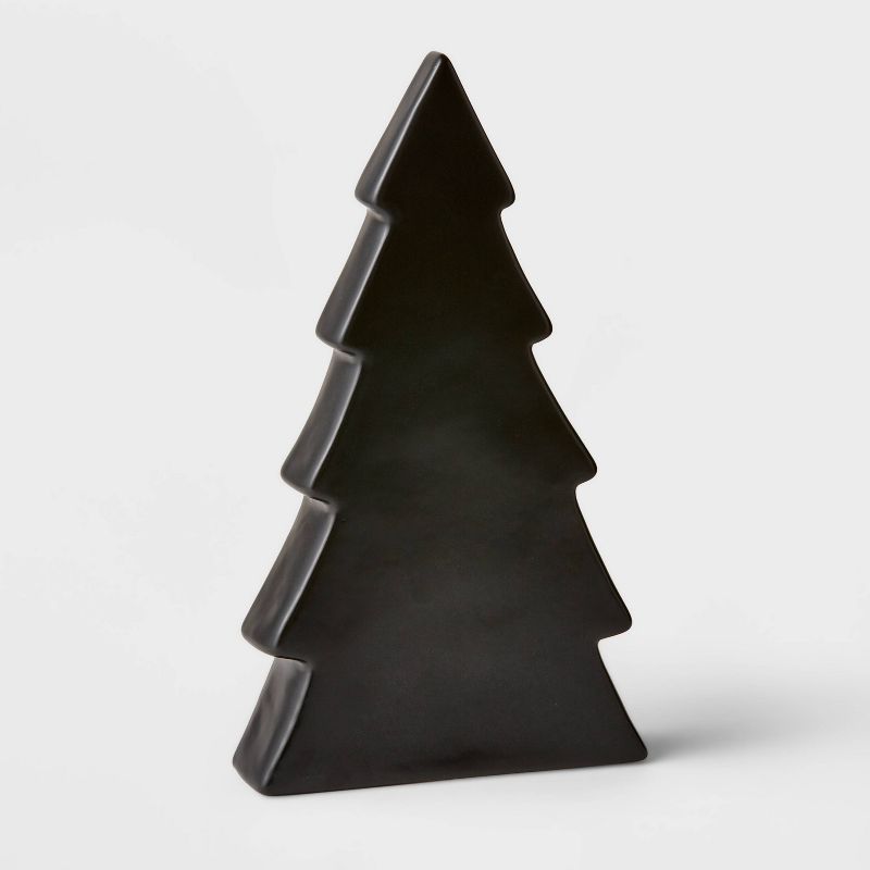 10" Ceramic Tree Decorative Figurine Black - Wondershop™ | Target
