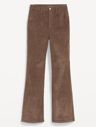 Higher High-Waisted Flare Corduroy Pants for Women | Old Navy (US)