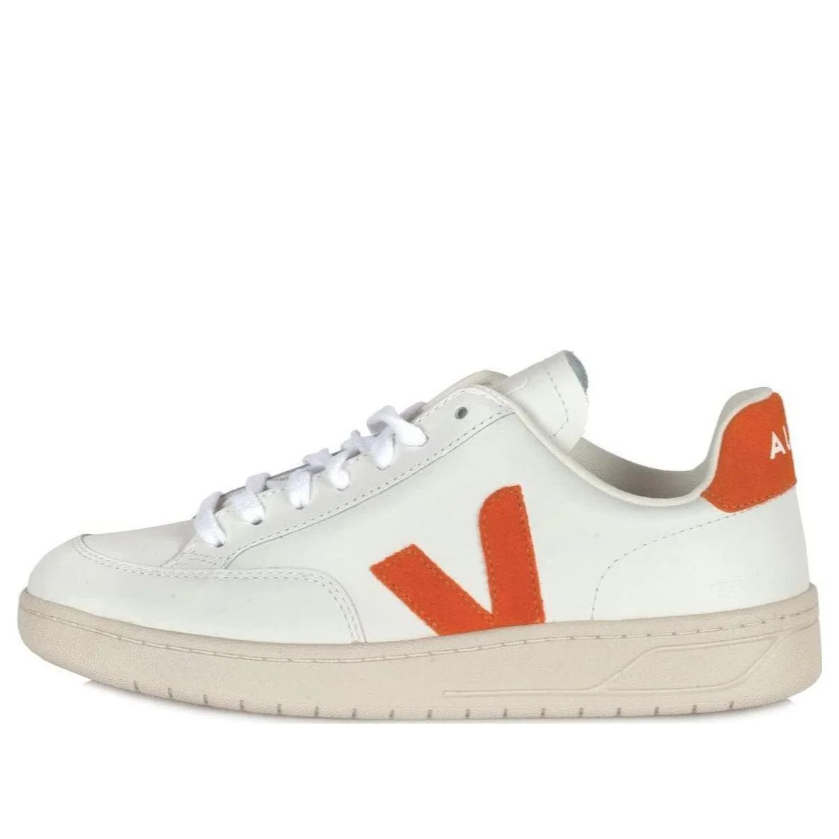 Veja V-12 Leather 'White Pumpkin' | KICKS CREW
