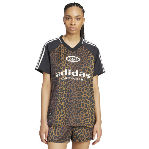 adidas Womens adidas Leopard Jersey - Womens Multi/Black Size XL | Foot Locker (US)