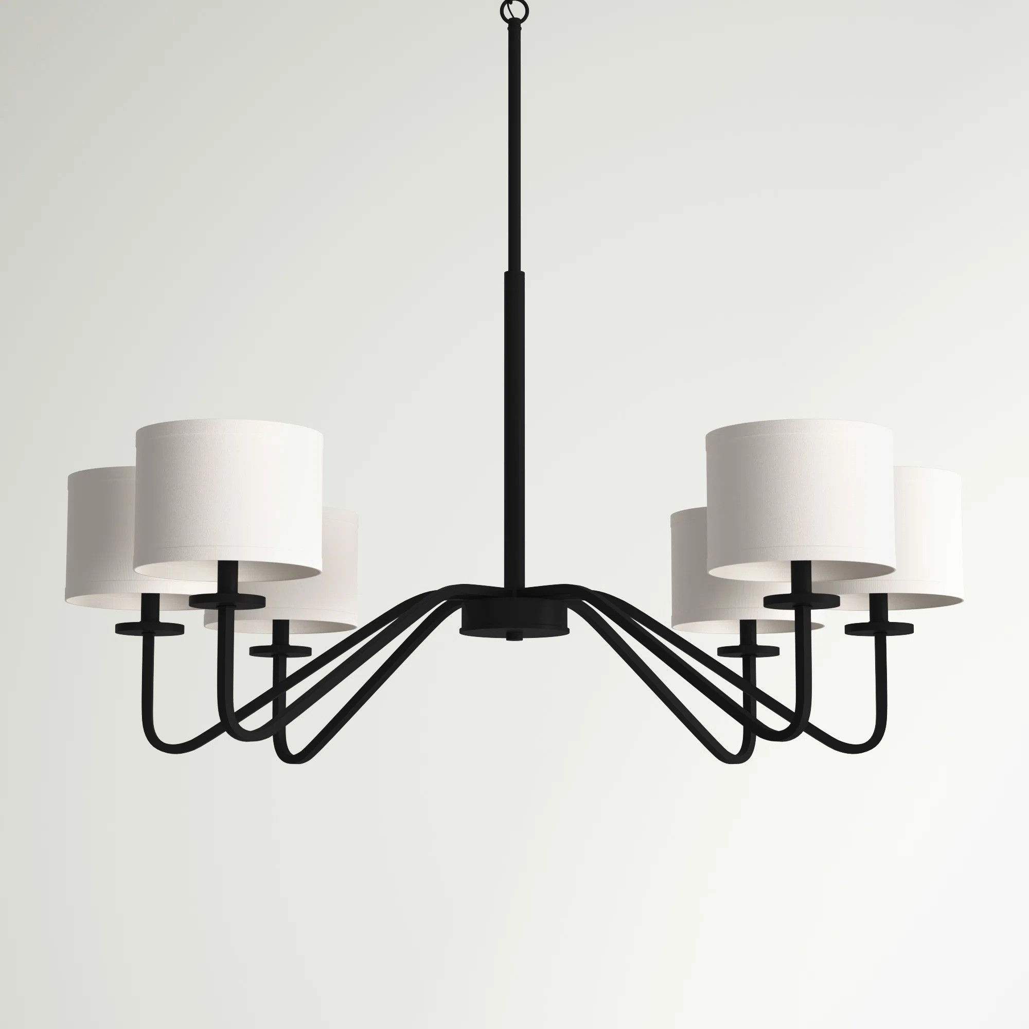 Three Posts™ Loudoun 6 - Light Shaded Classic Chandelier & Reviews | Wayfair | Wayfair North America