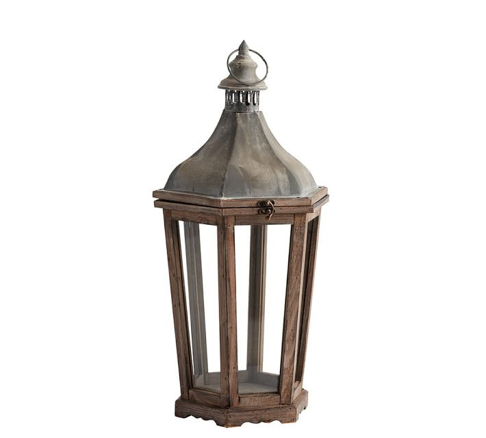 Park Hill Indoor/Outdoor Lantern | Pottery Barn | Pottery Barn (US)