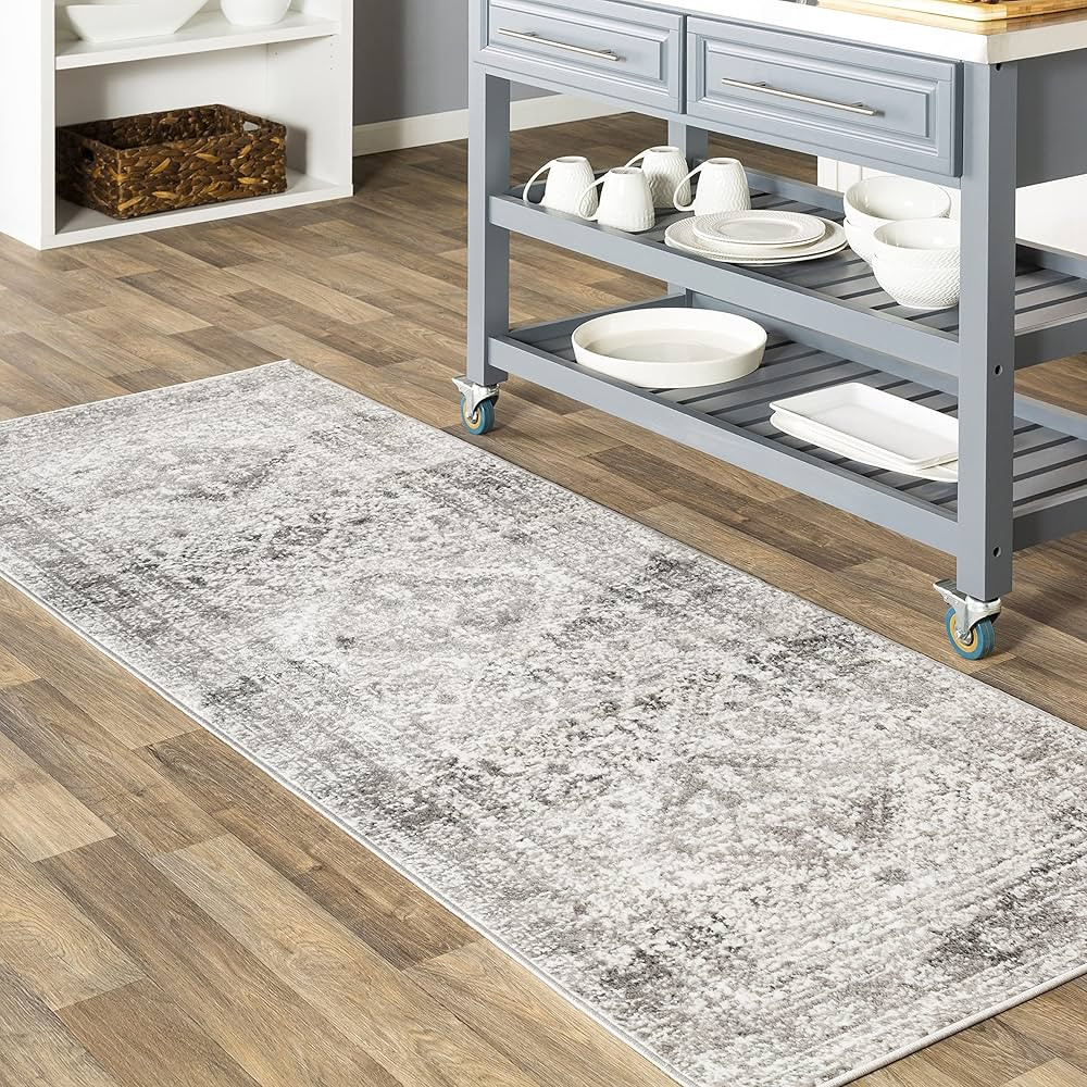 Artistic Weavers Desta Vintage Oriental Runner Area Rug,2'7" x 10',Charcoal | Amazon (US)