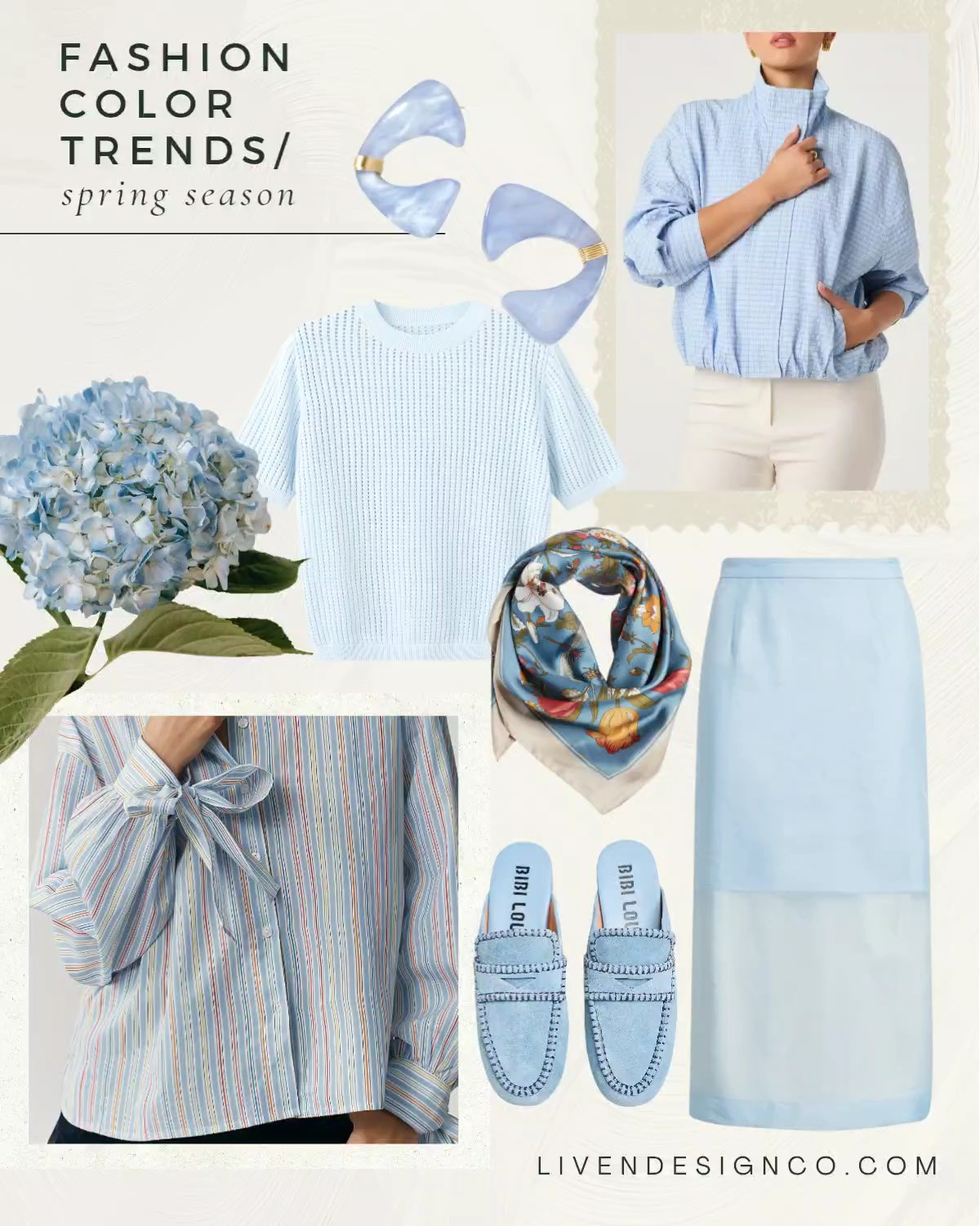 Spring trends. Blue sweater. Mother's day gift. Blue shoes. Silk scarf 

#LTKMothersDay #LTKSeasonal #LTKSaleAlert