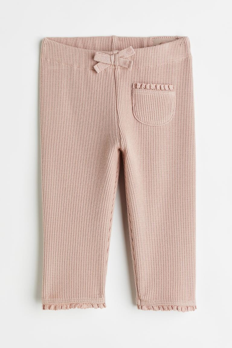 Waffled Jersey Leggings | H&M (US + CA)