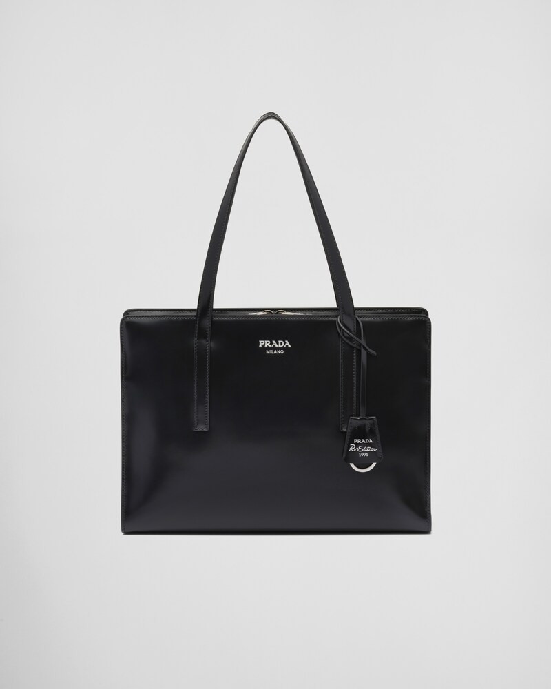 Prada Re-Edition 1995 mittelgroße Handtasche aus gebürstetem Leder | Prada Spa (EU + UK)