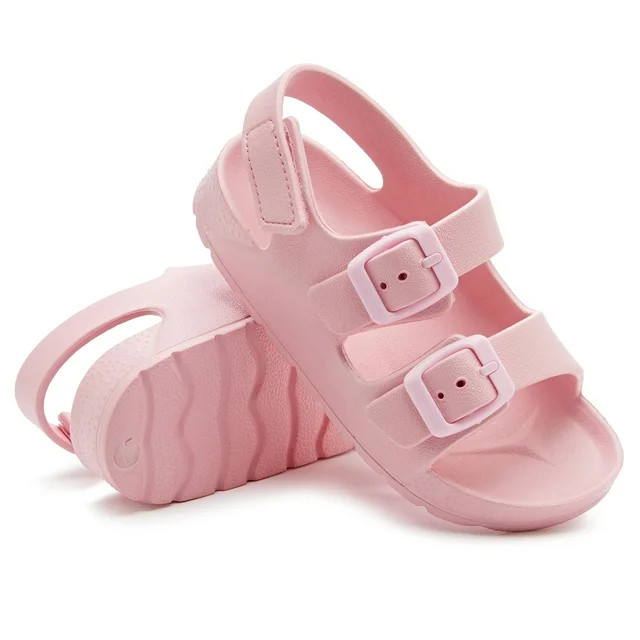 Weestep Lightweight EVA Sandals for Boys and Girls - Easy Hook and Loop Closure for Toddlers and ... | Walmart (US)