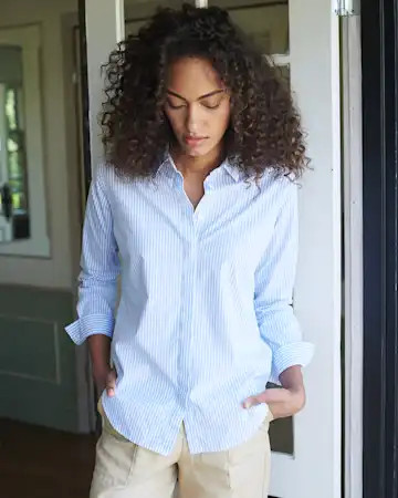Organic Relaxed Poplin Shirt | Quince | Quince