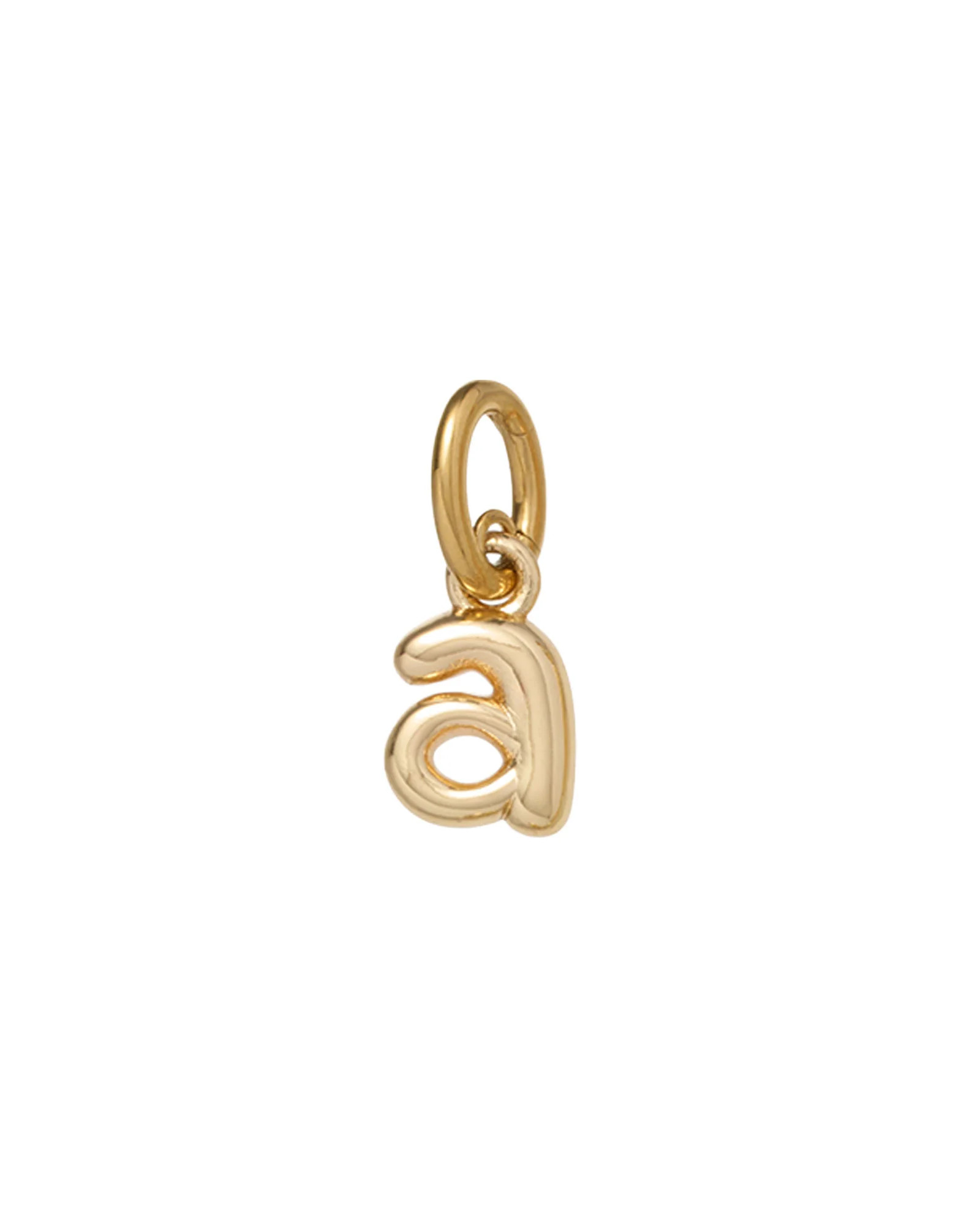 The Itsy Bitsy Puffy Initial Charms | Roxanne Assoulin