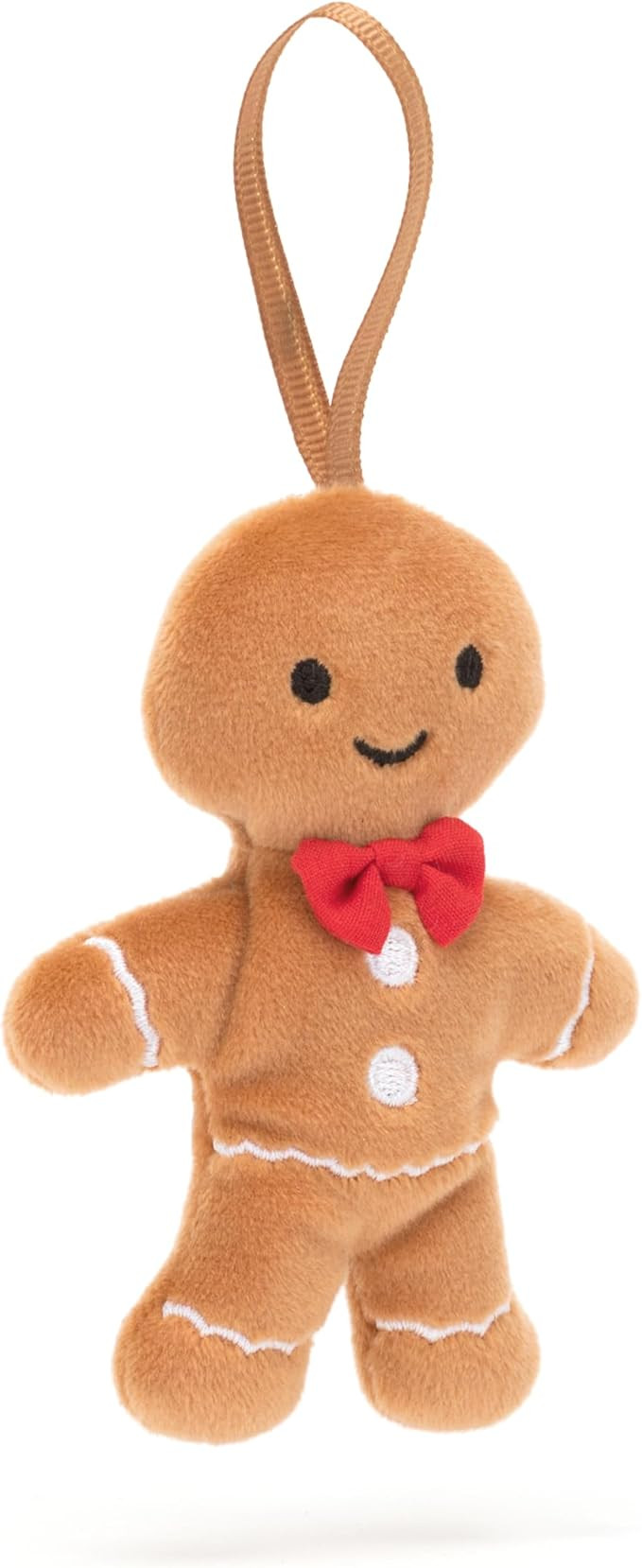 Jellycat Festive Folly Gingerbread Fred Ornament | Amazon (US)
