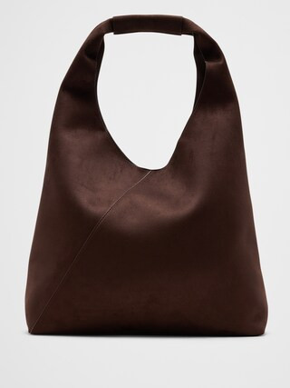 Vegan Leather Slouchy Tote | Banana Republic Factory