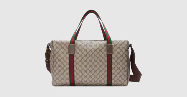 Medium duffle bag with Web | Gucci (US)