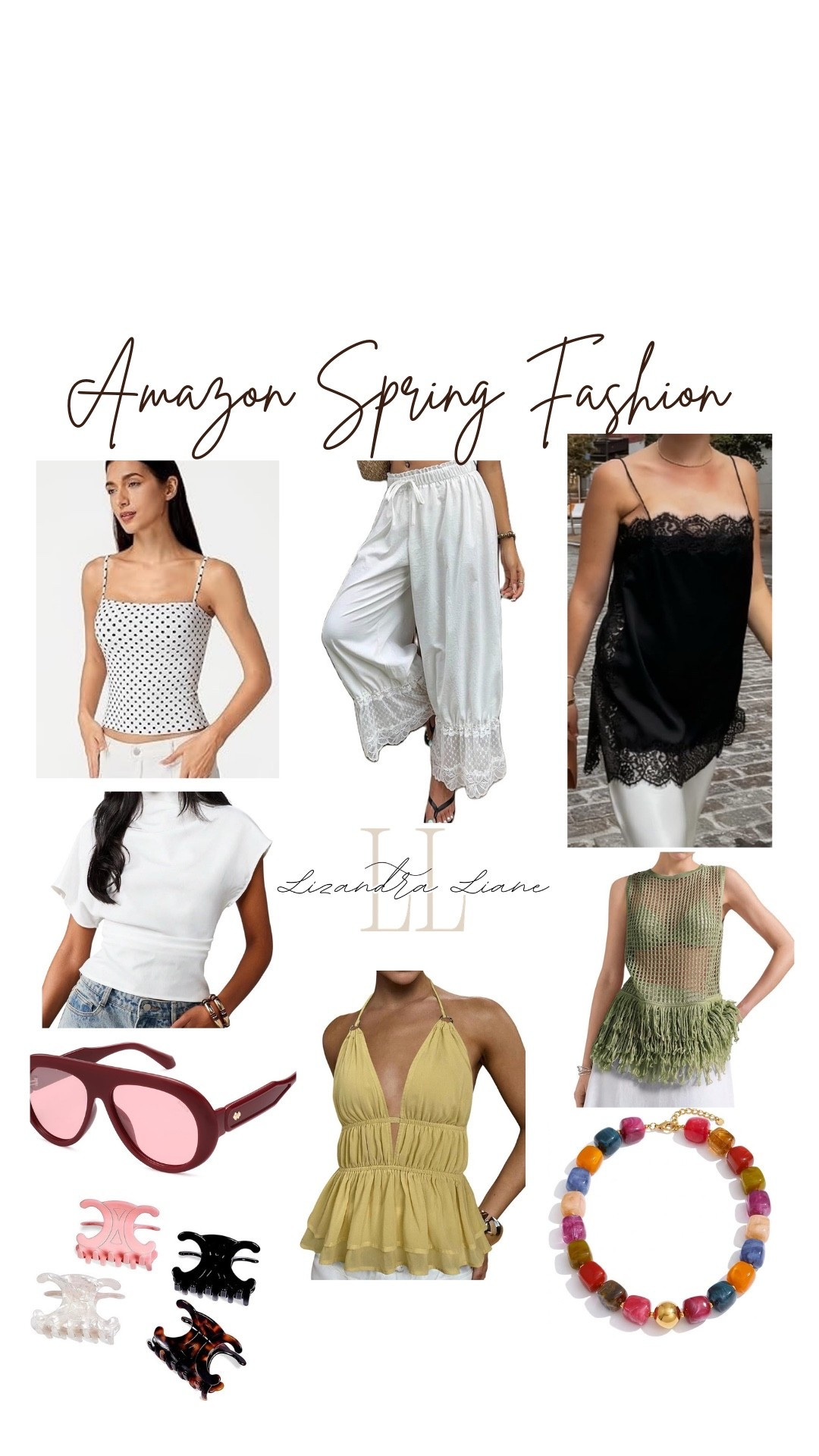 Amazon spring fashion finds, spring break, vacation, summer style inspo, outfits outfit ideas, what to wear, trending affordable, accessories 

#LTKTravel #LTKOver40 #LTKFestival