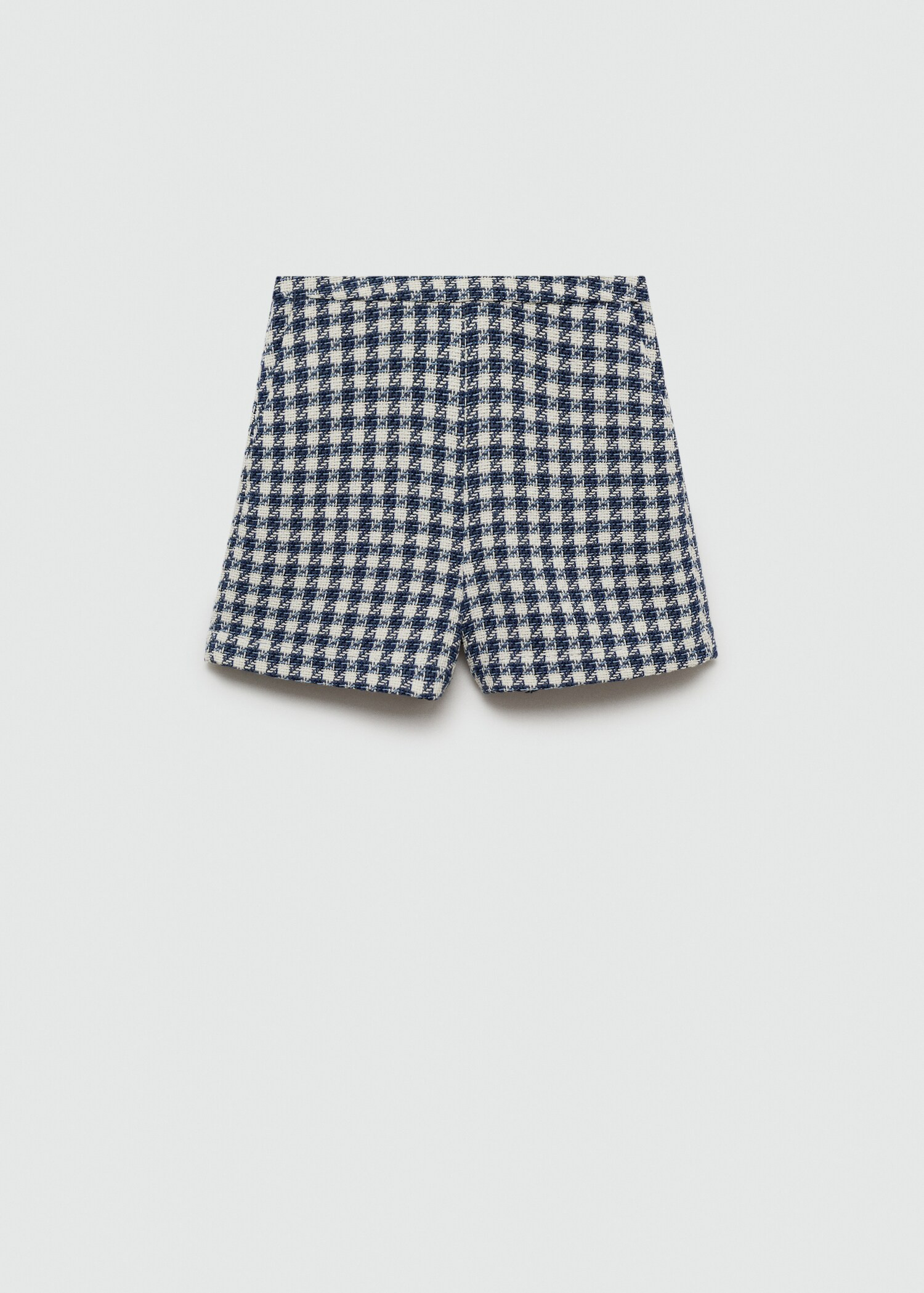 Houndstooth shorts - Woman | MANGO USA | MANGO (US)