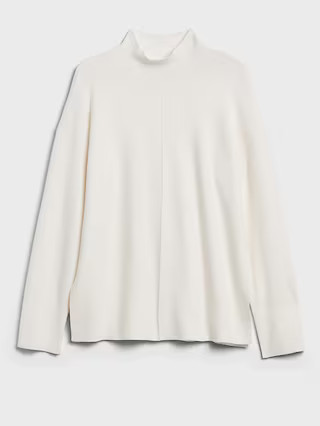 Turtleneck Tunic Sweater | Banana Republic (US)