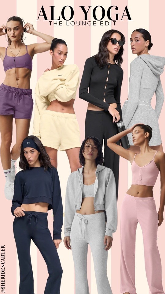 ALOYOGA the LOUNGE EDIT! we all love a good comfy outfit! Especially when it’s super cute at the same time 😍🔥 

#LTKgrwm #LTKActive #LTKootd