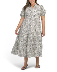 Plus Button Up Maxi Dress | Casual Dresses  | Marshalls | Marshalls