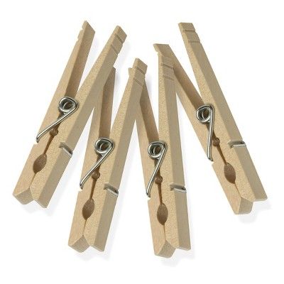50pk Clothespins Light Brown - Room Essentials™ | Target
