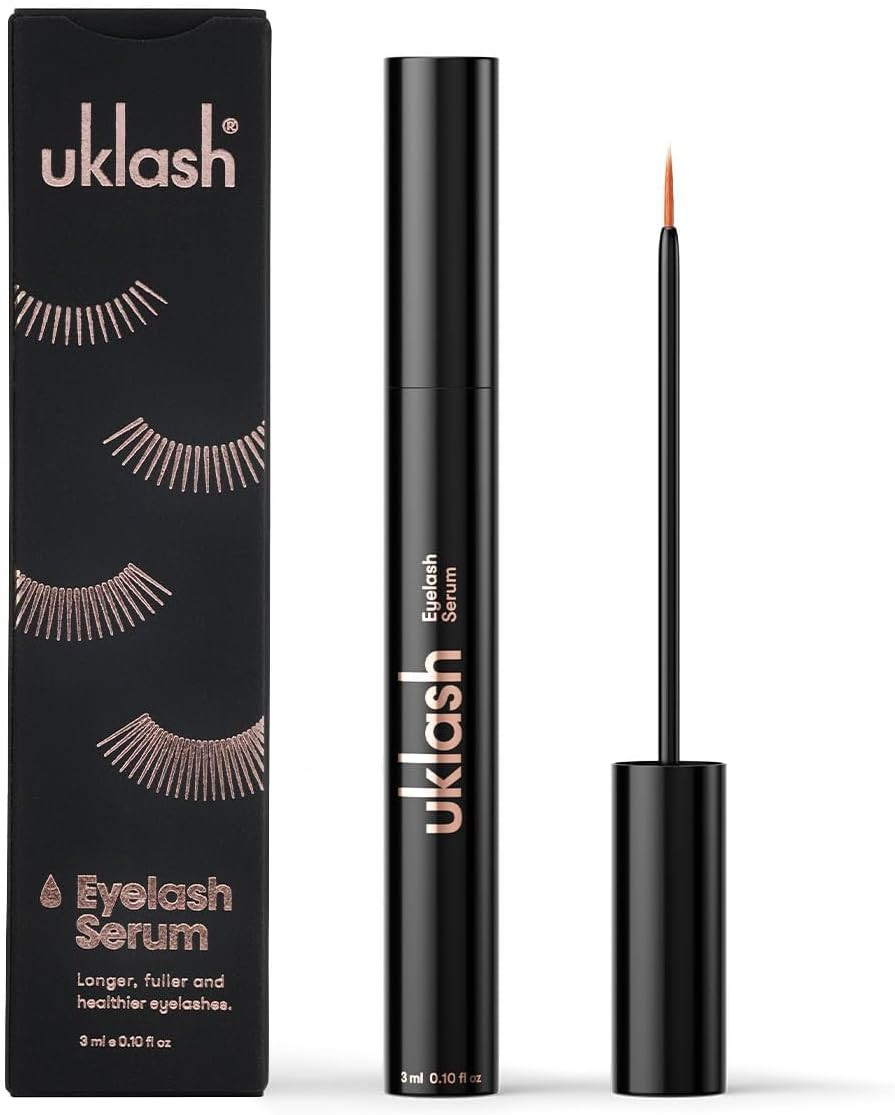 UKLASH Eyelash Growth Serum For Longer & Fuller Lashes - 3ml. Clinically Proven Formula for Natur... | Amazon (UK)