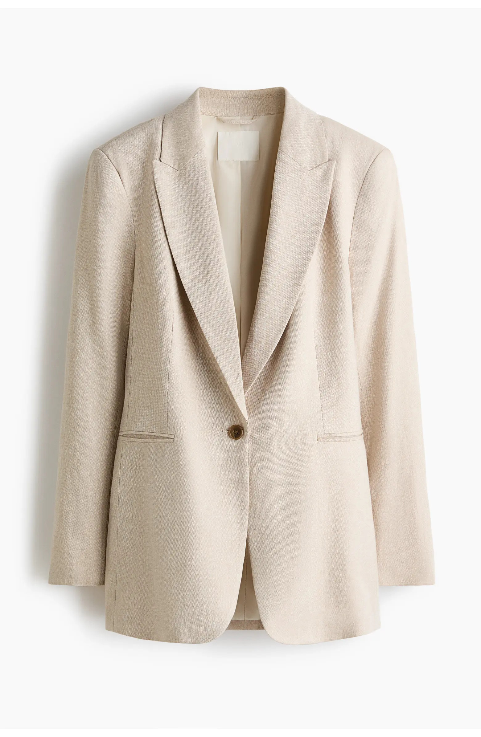H&M Linen-blend blazer | Nordstrom | Nordstrom