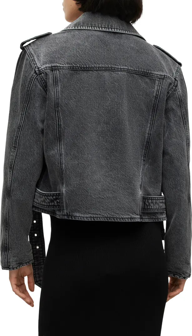 Balfern Denim Biker Jacket | Nordstrom