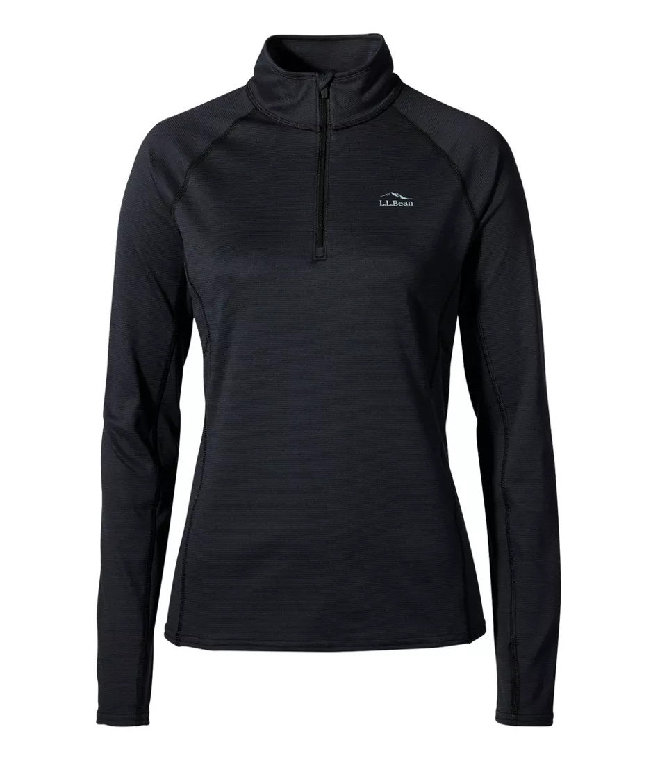 Women's L.L.Bean Midweight Base Layer, 1/4 Zip | L.L. Bean