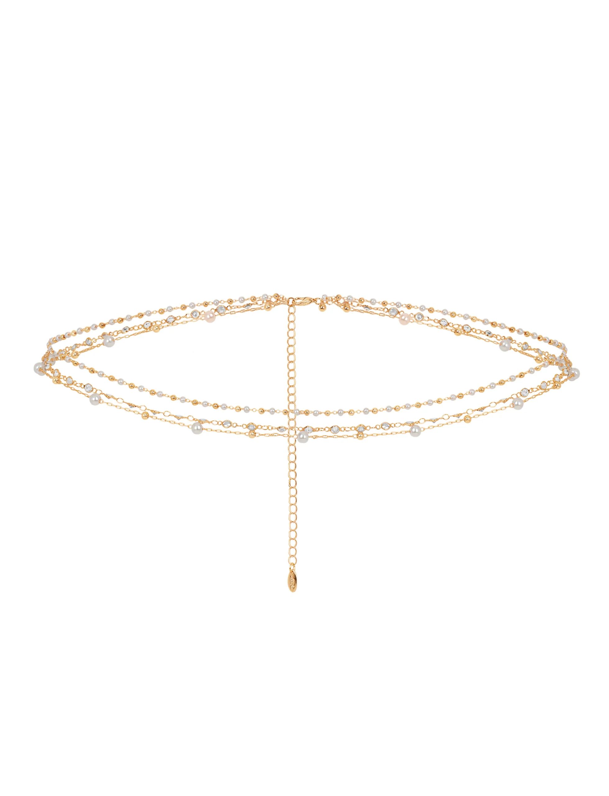 Extended Vacation Pearl Body Chain | Ettika