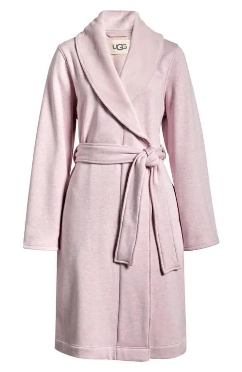 UGG(r) Duffield Robe in Ashen Rose Heather at Nordstrom, Size Small | Nordstrom
