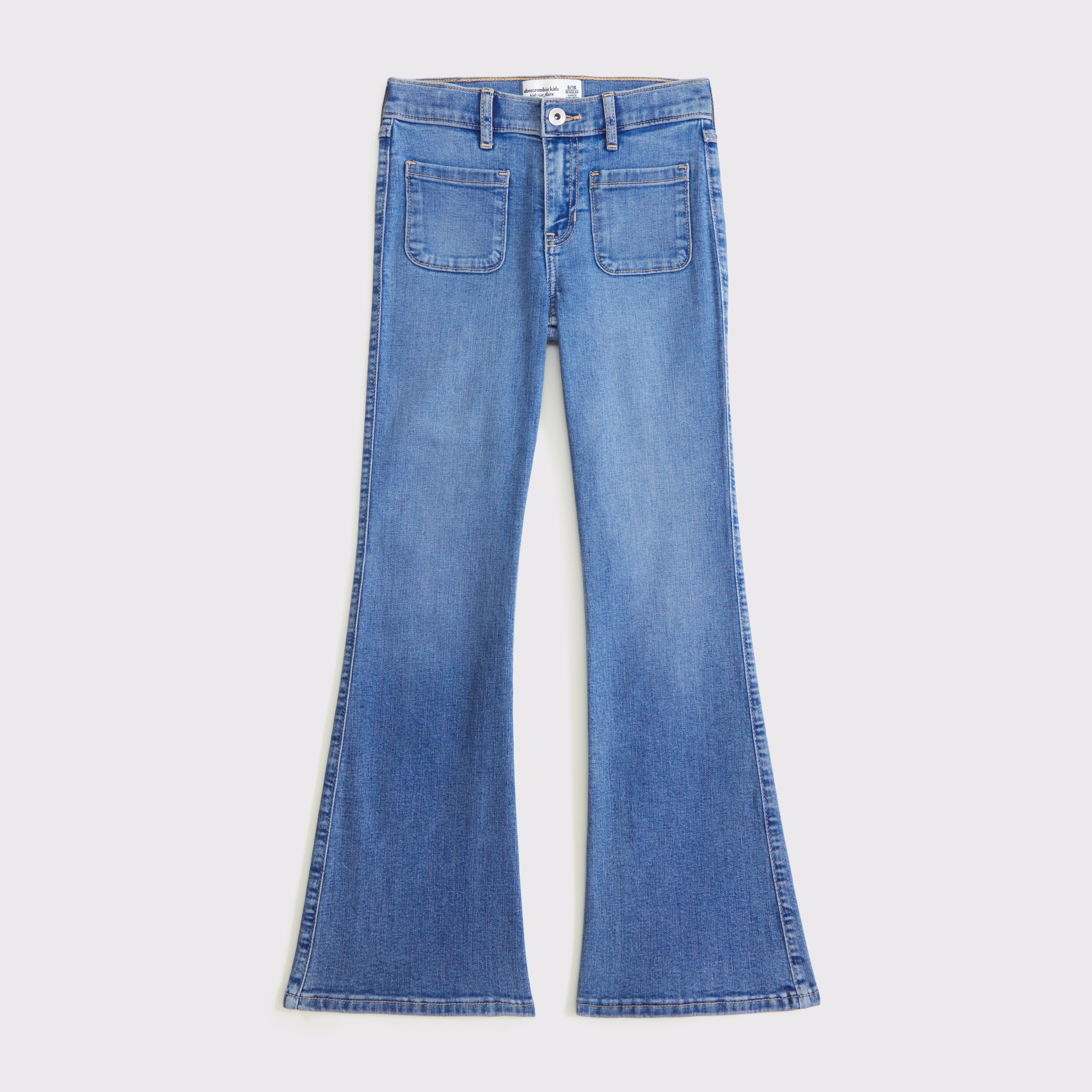 high rise flare jeans | Abercrombie & Fitch (US)