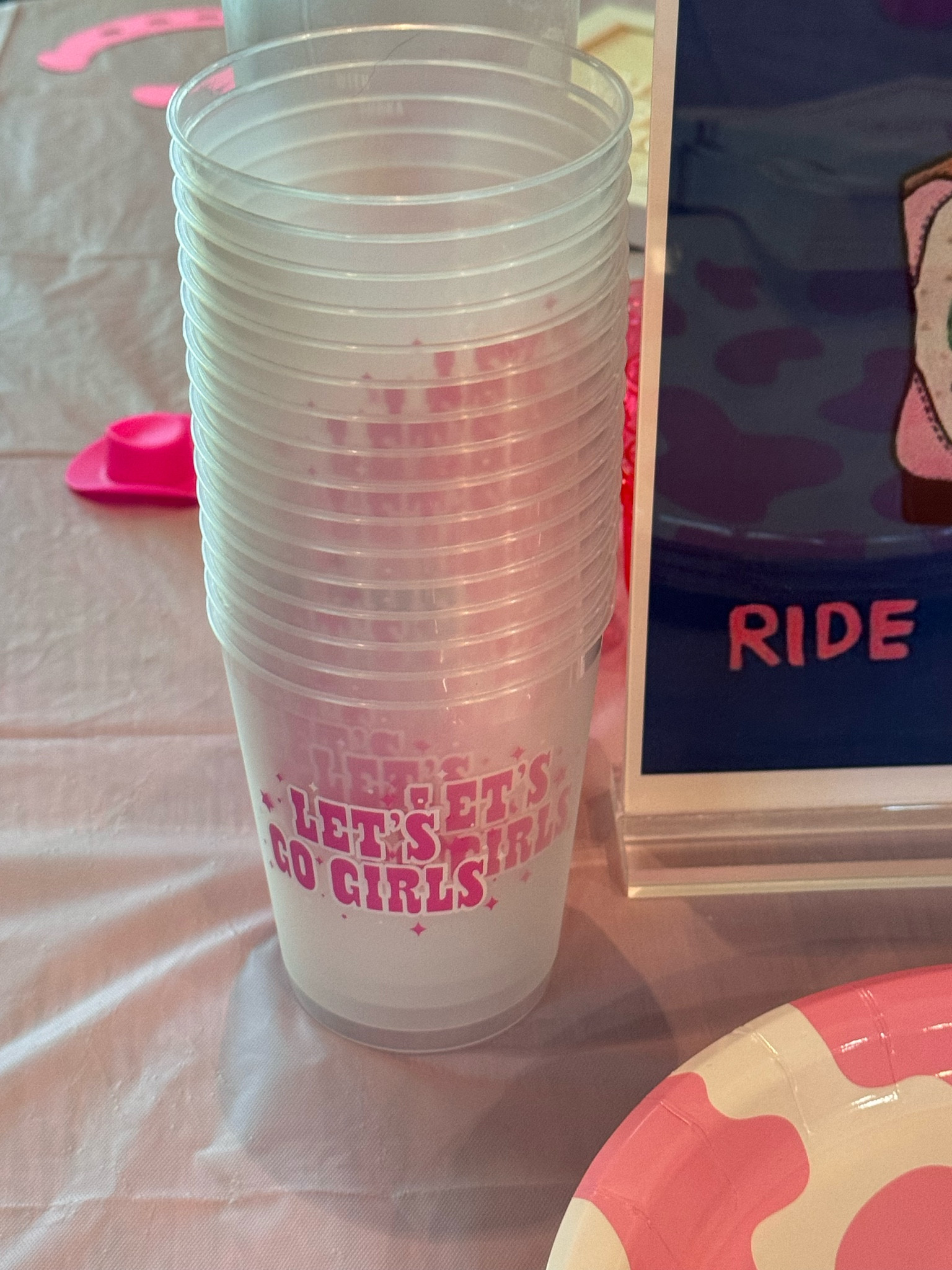Let’s go girl cups for the girls and a bride one as well! So fun to have around all weekend and on the boat!

Bachelorette ideas, Bach weekend, Bach bash! 

#LTKSwim #LTKFindsUnder50 #LTKWedding