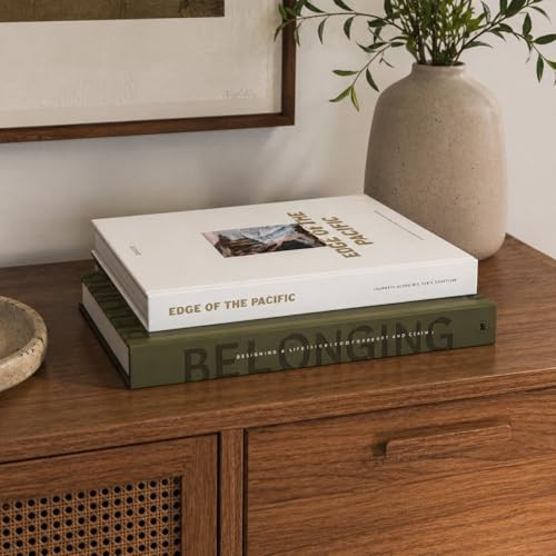 Beautiful Decorative Books Set of 2 - Boxes for Coffee Table & Mantel Decor | Amazon (US)