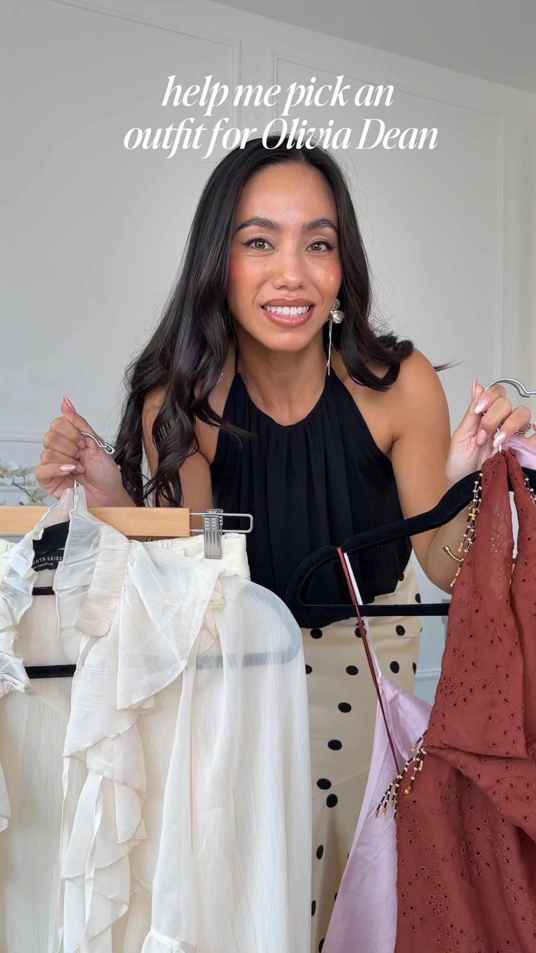 Help me pick a girls night outfit to see Olivia Dean 🤍 ASOS spring new in occassionwear, satin skirts, nice tops, polka dots, maxi dresses and co ords 

 

#LTKfestival #LTKdresses #LTKspring