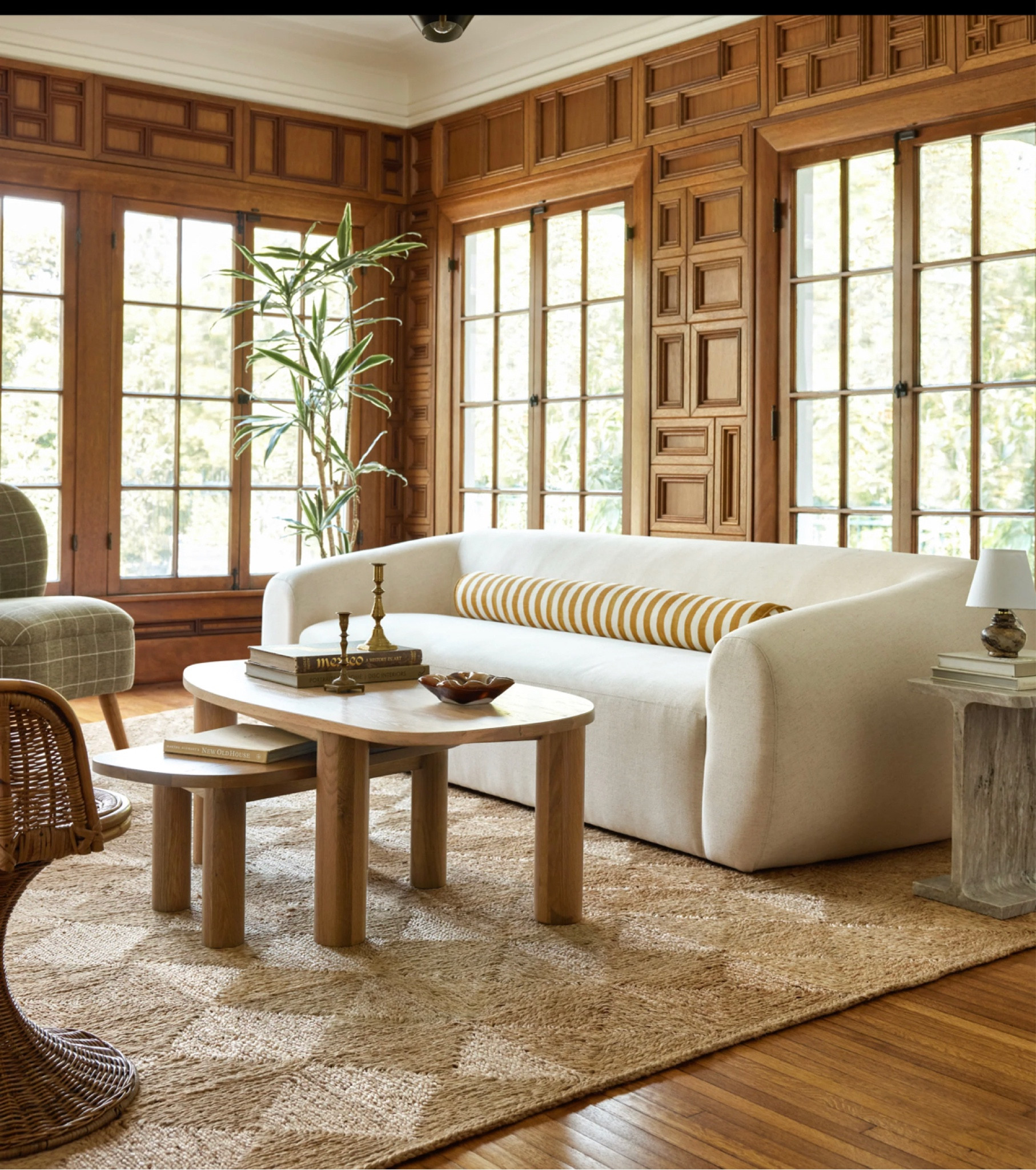 New arrivals— love the curved form and deep seating of this sculptural sofa—-perfect for a casual lounge. #livingroom #fallcollection

#LTKSeasonal #LTKFind #LTKhome