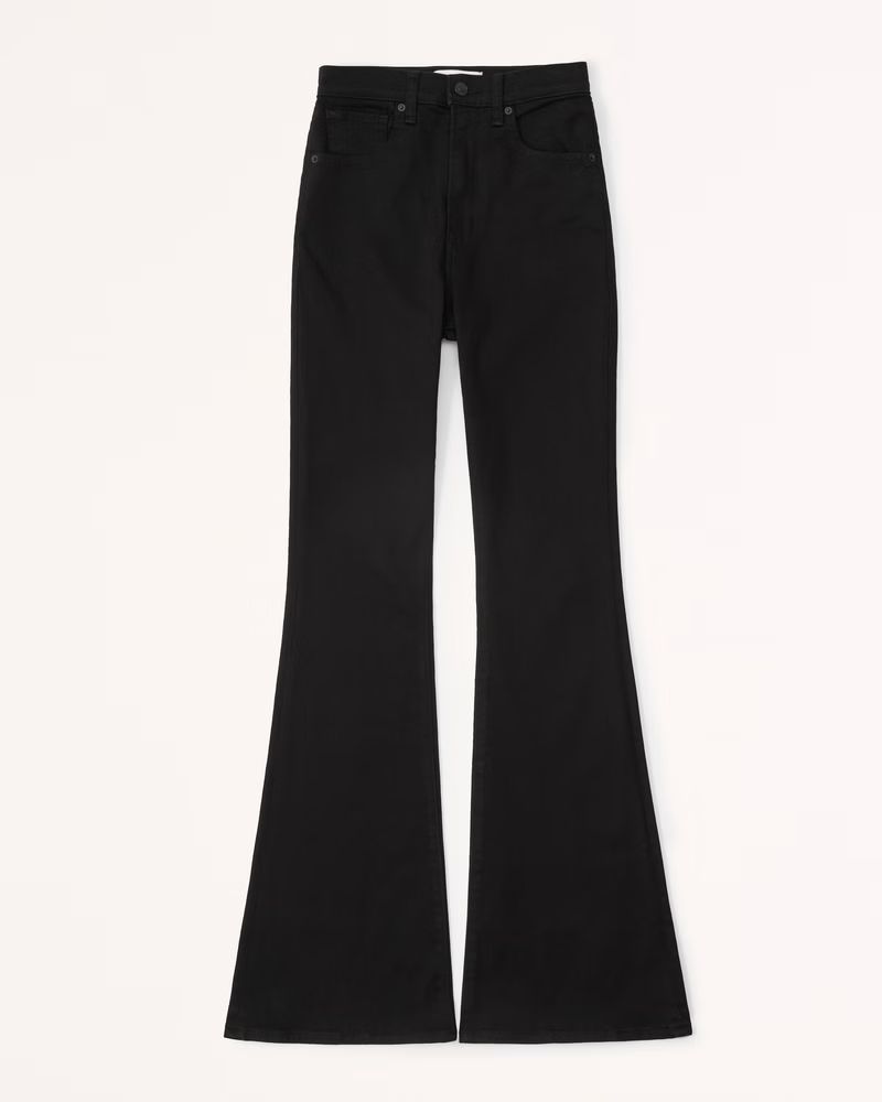 Ultra High Rise Stretch Flare Jean | Abercrombie & Fitch (US)