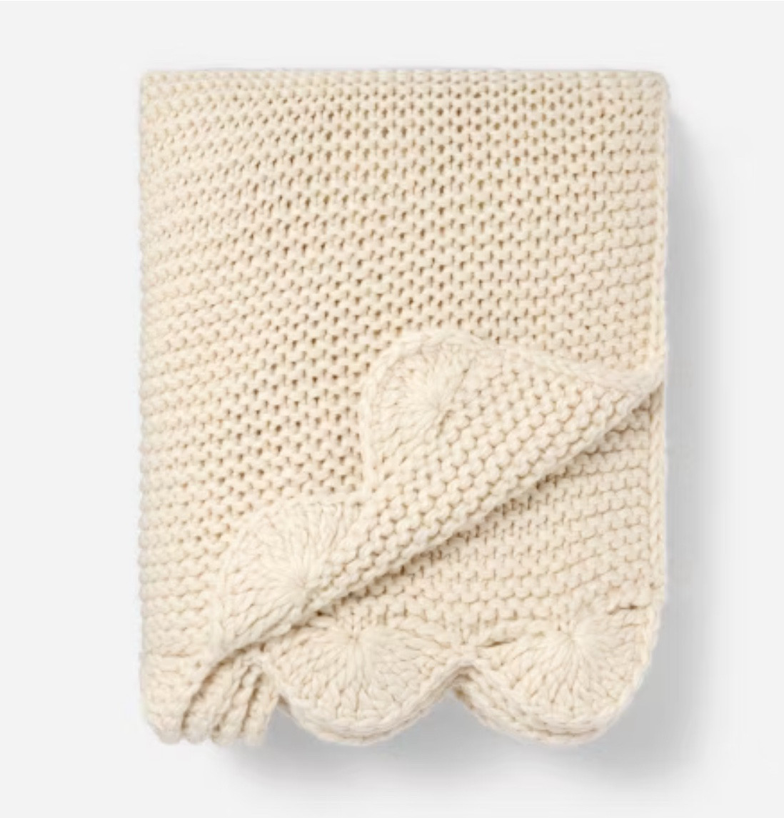 #salealert A cozy knit scalloped edge blanket. This matches the stockings I shared earlier.

#LTKHome #LTKCyberWeek #LTKSaleAlert