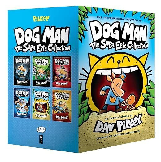 Dog Man: The Supa Epic Collection: From the Creator of Captain Underpants (Dog Man #1-6 Box Set) | Amazon (US)