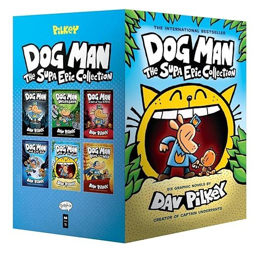 Dog Man: The Supa Epic Collection: From the Creator of Captain Underpants (Dog Man #1-6 Box Set) | Amazon (US)