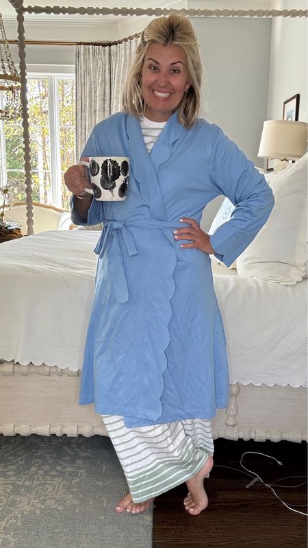 We love a good Lake pajamas and robe duo! This is the best way to drink your coffee. If this one isn’t for you there are so many great robes I have been wearing from Lake 

#LTKstyletip #LTKhome #LTKSeasonal