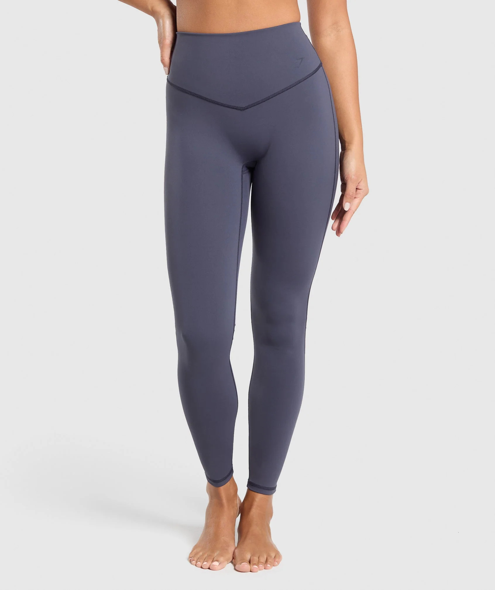 Gymshark Elevate Leggings 2.0 - Heavy Blue | Gymshark EU