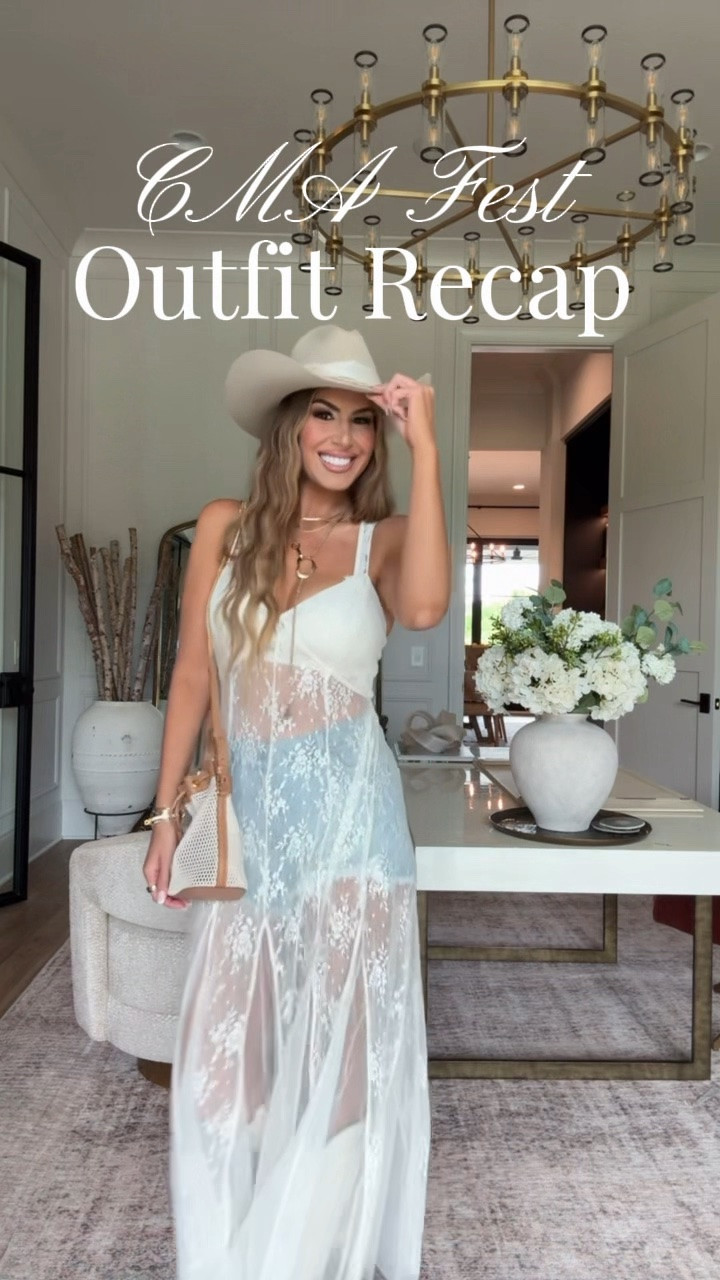 CMA Fest outfit recap! Wearing a size small in everything 🤍

#LTKootd #LTKgrwm #LTKSeasonal