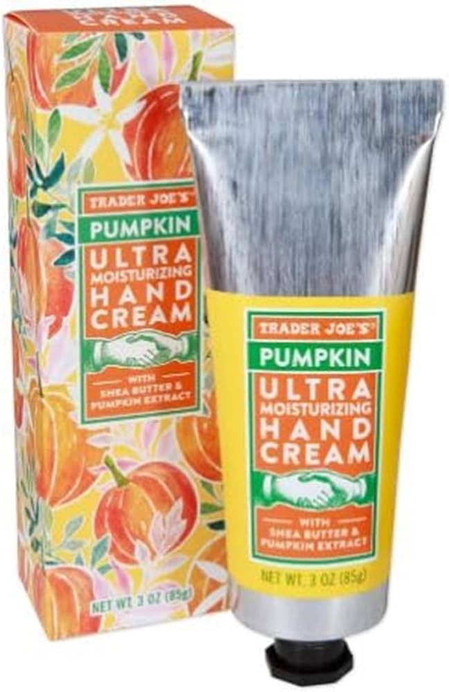 Trader Joe's Pumpkin Ultra Moisturizing Hand Cream 3oz | Amazon (US)