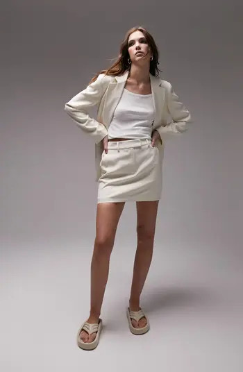 Tailored Miniskirt | Nordstrom