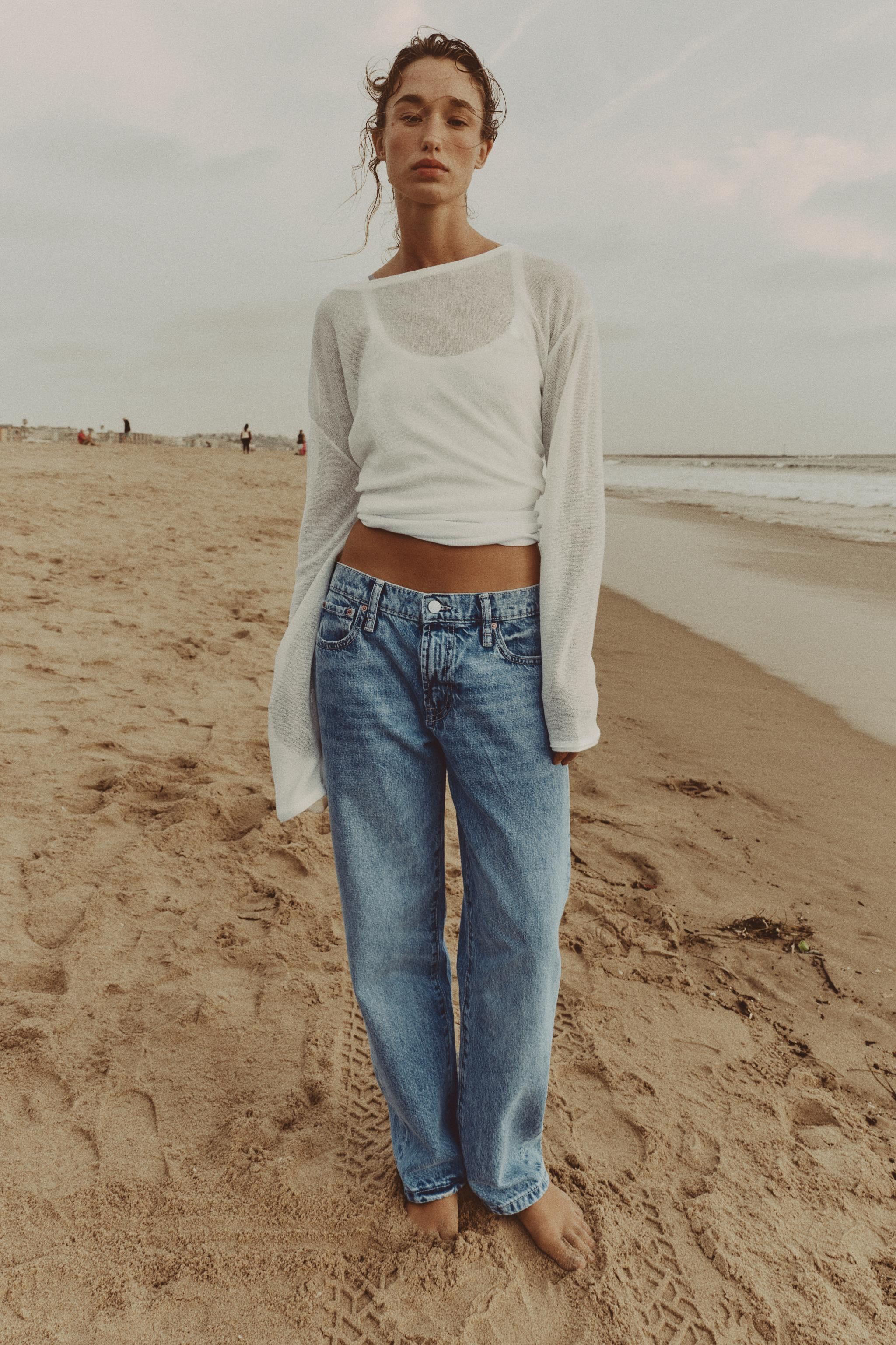 Z1975 CROPPED MID-RISE JEANS | Zara US