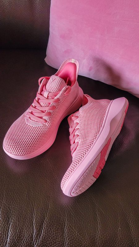 Pink sustainable Barbie sneakers. Hurry these sell out quickly. The cutest sneakers from Vivaia.Use code VKRISTINE for 10% off. 

#LTKstyletip #LTKshoecrush #LTKfitness