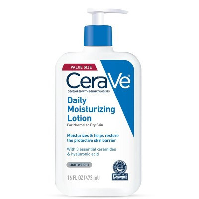 CeraVe Daily Moisturizing Face and Body Lotion for Normal to Dry Skin – 16 fl oz | Target