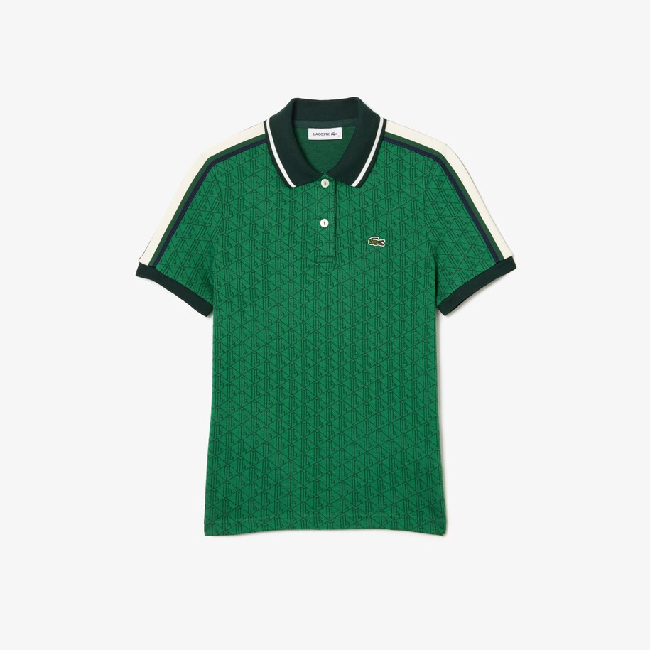 Women's Slim Fit Monogram Polo | Lacoste (US)