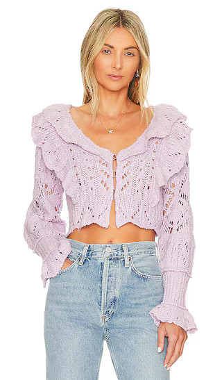 Avery Cardi in Orchid Dust | Revolve Clothing (Global)