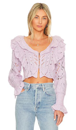 Avery Cardi in Orchid Dust | Revolve Clothing (Global)