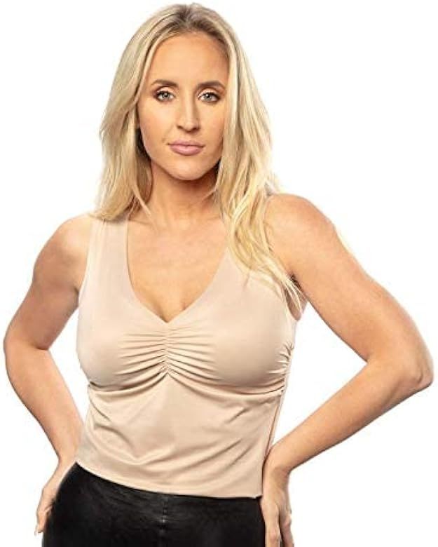 Silky Camisole for Women - This Silky Smooth Layering Top is best used with Sweaters to prevent C... | Amazon (US)