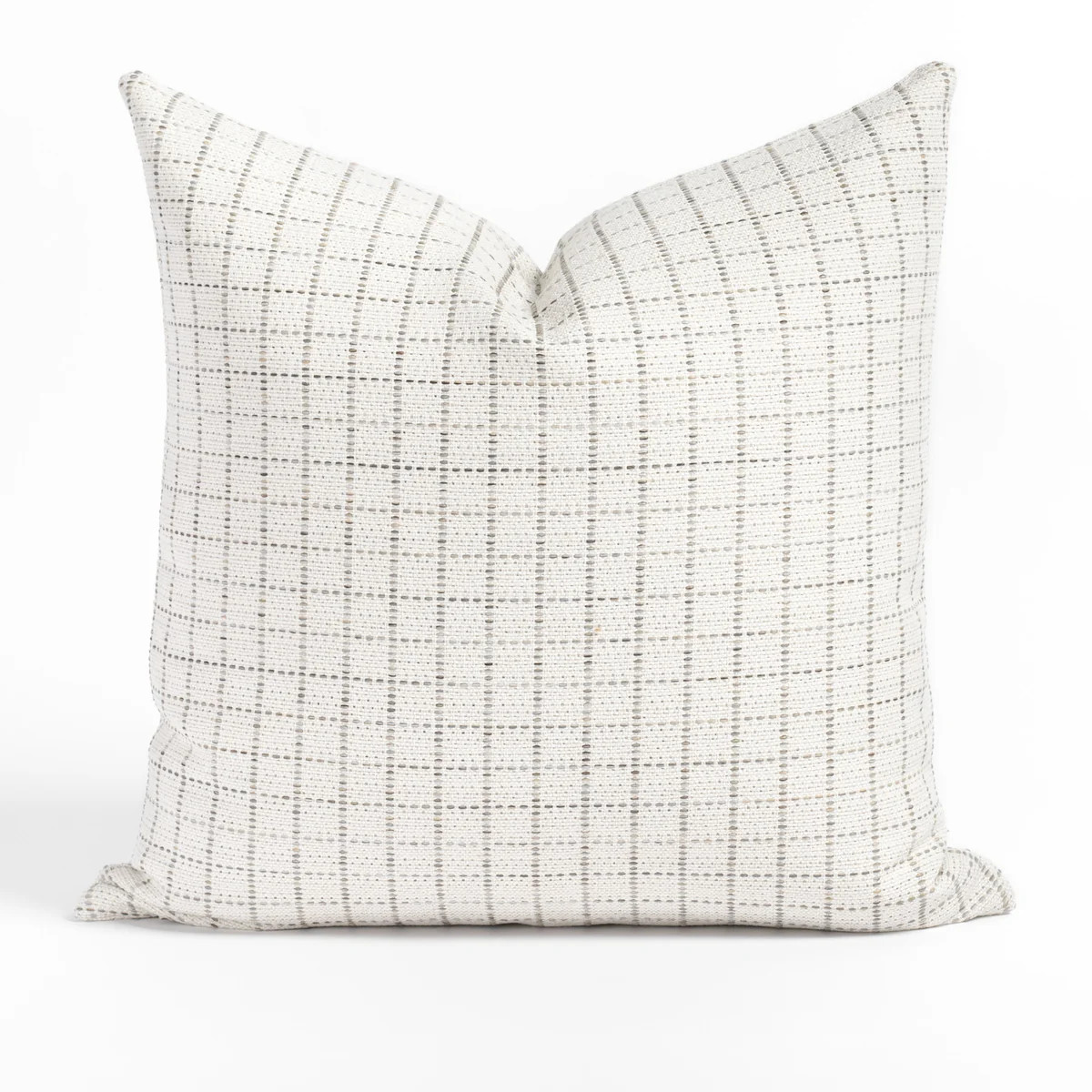 Keely Check 20x20 Pillow, Birch | Tonic Living